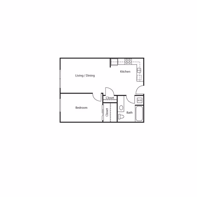 Unit 404 212 floor plan